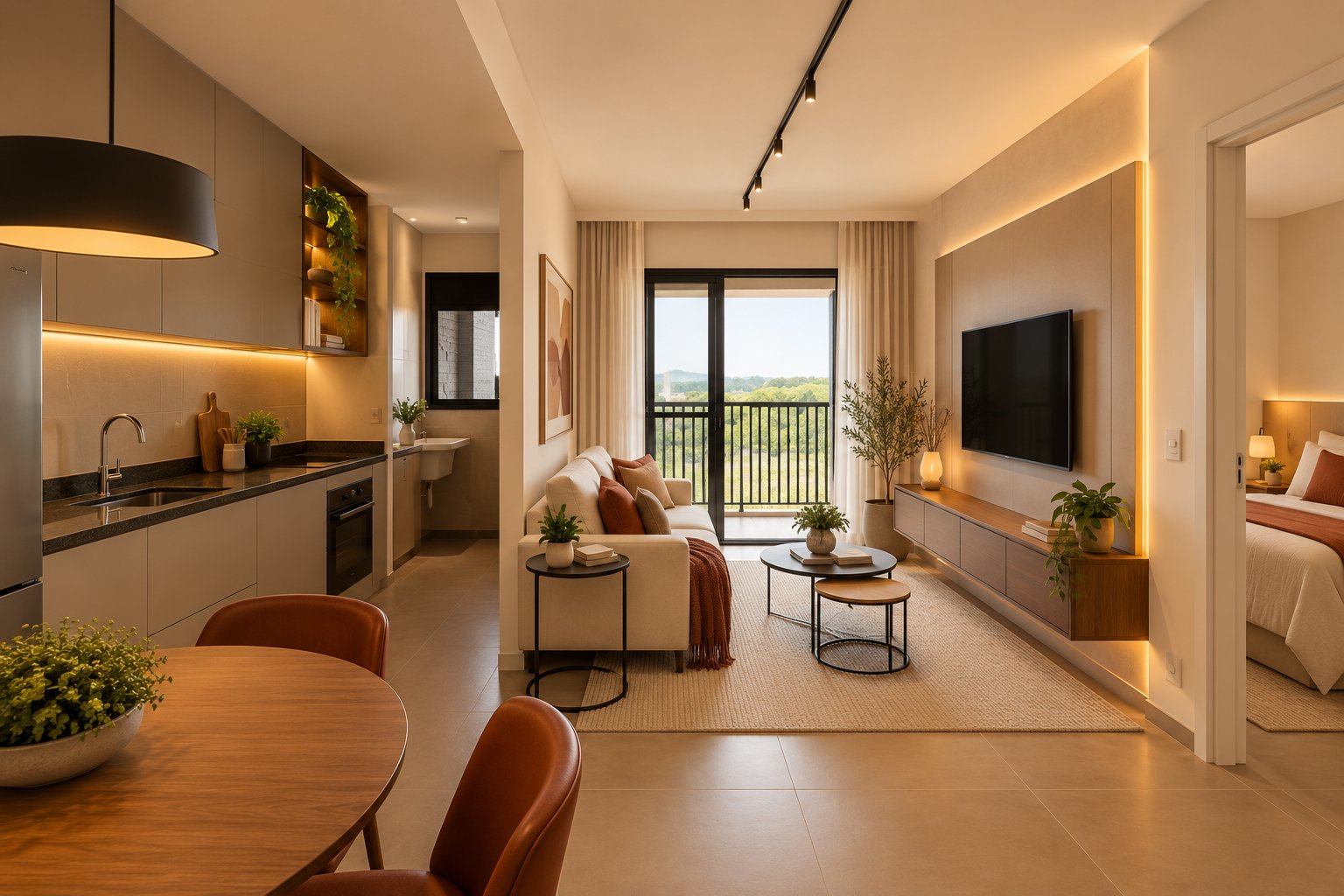 Apartamento à venda no Edifício Setter | Quinta da Primavera, 1 suítes 44m² Ribeirão Preto/SP