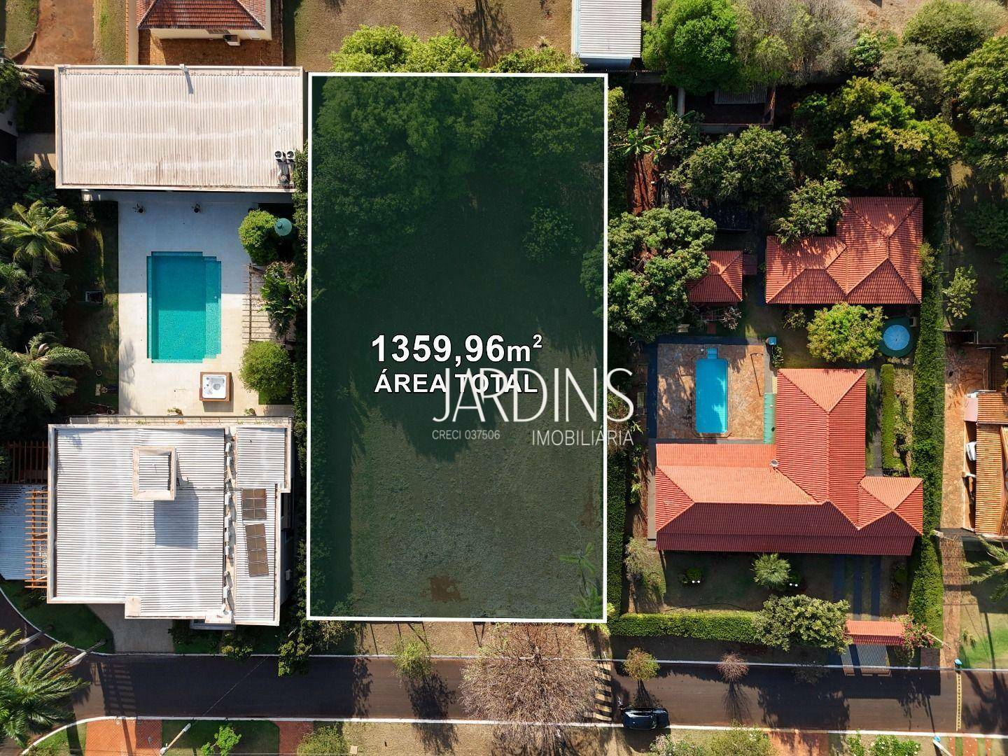 Terreno de 1.359 m² no Village Bandeirantes I, Jardinópolis